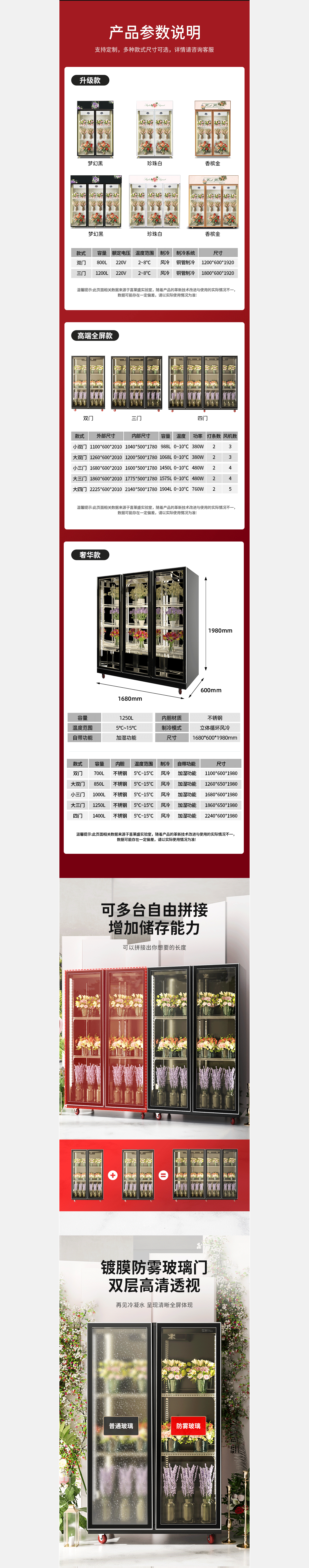 NUOREN~风幕柜/鲜花柜详情