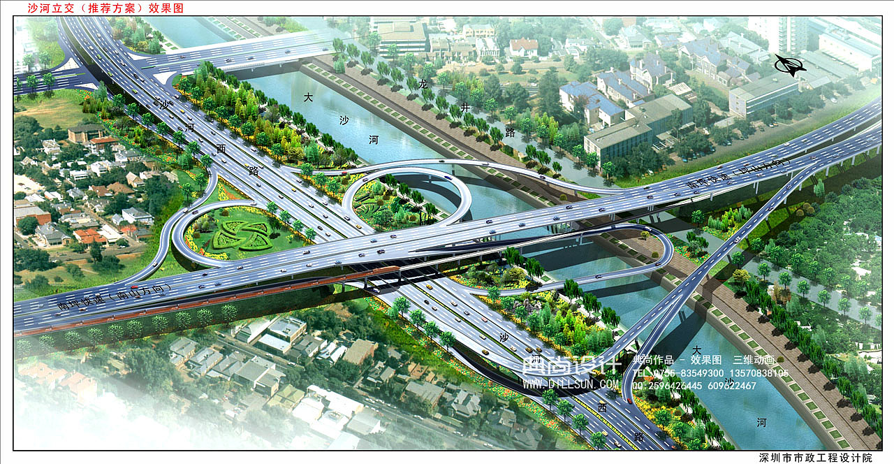 立交桥效果图4