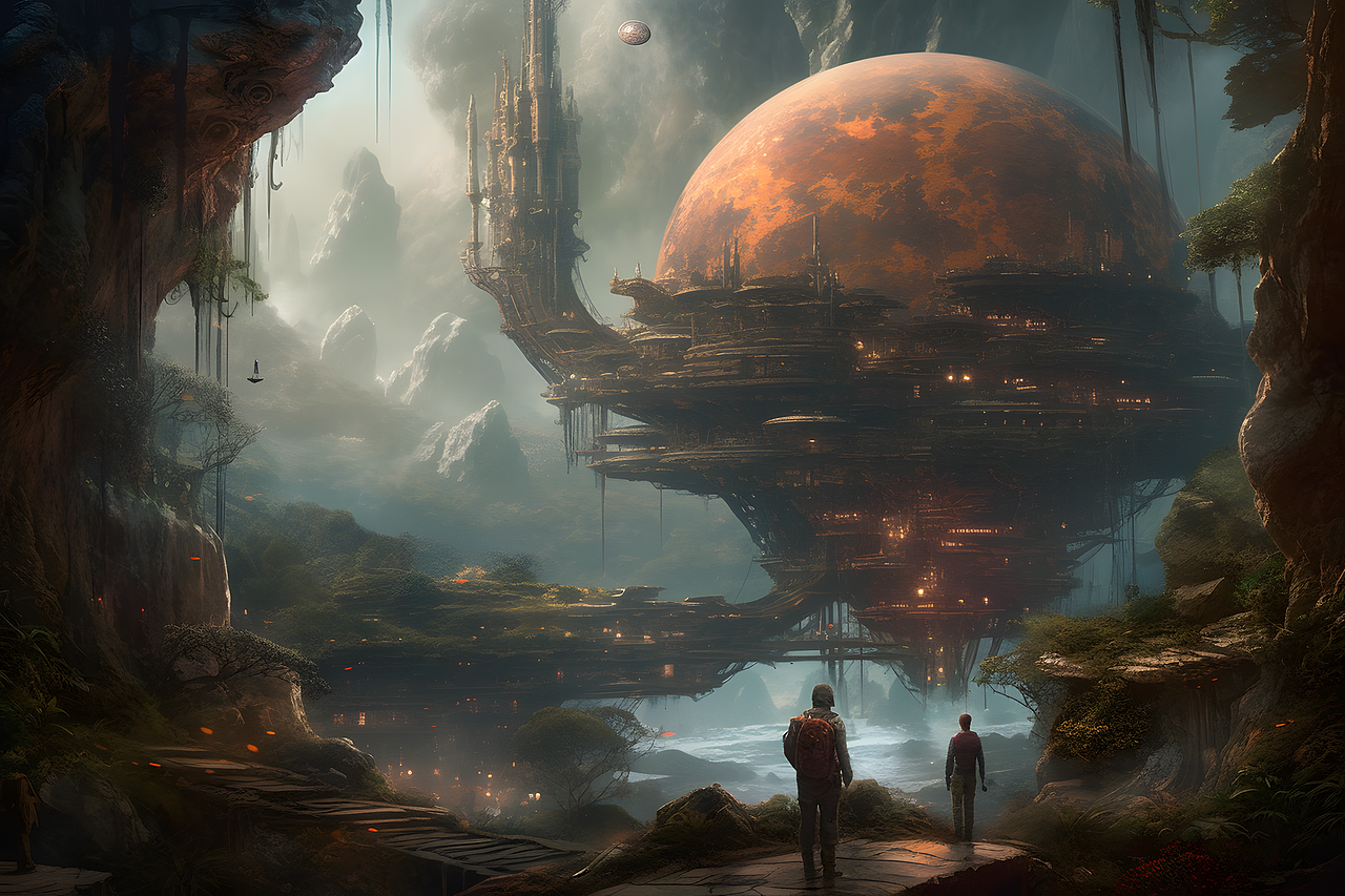 三体概念场景 | 死亡凝视