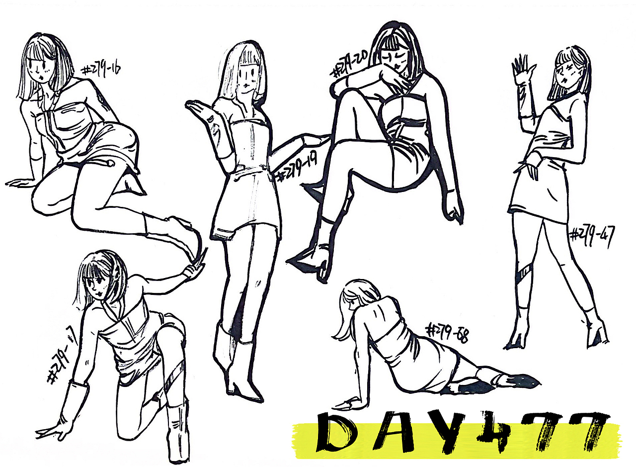 速写60天挑战第8次2023年11月到12月（图ZMzYwMDE3MTMy） - 创作习作 - 站酷设计师易意Evelyn原创素材 - 站酷ZCOOL