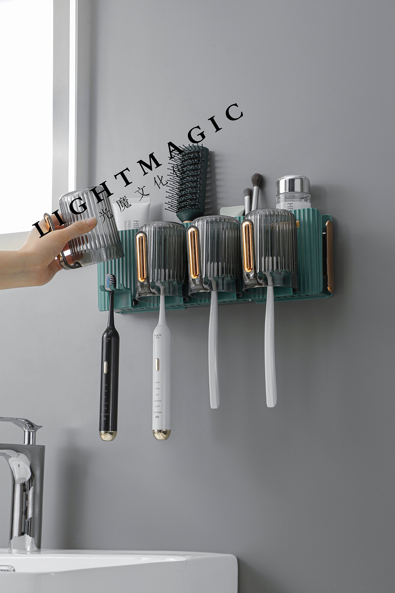 牙刷置物架