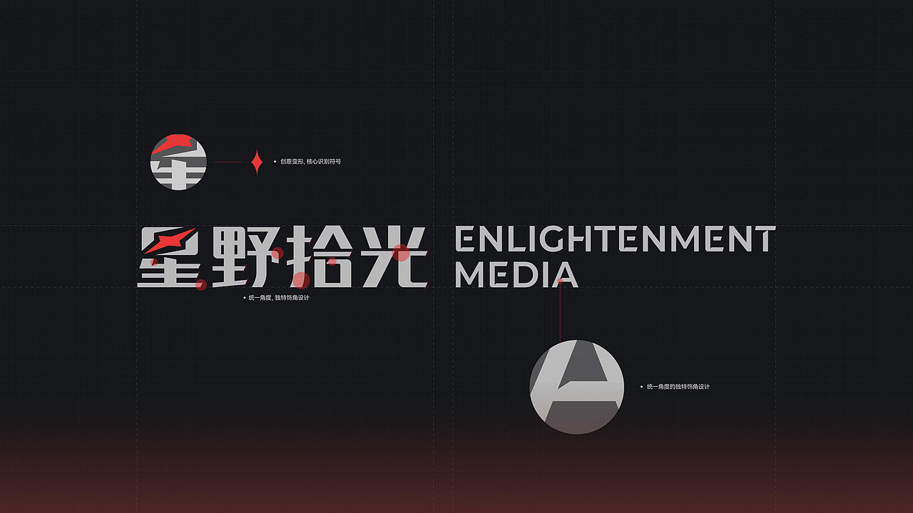 星野拾光文化传媒 | 品牌设计（图ZMzA0NjA5Nzc2） - 品牌 - 站酷设计师FAWSESE原创素材 - 站酷ZCOOL