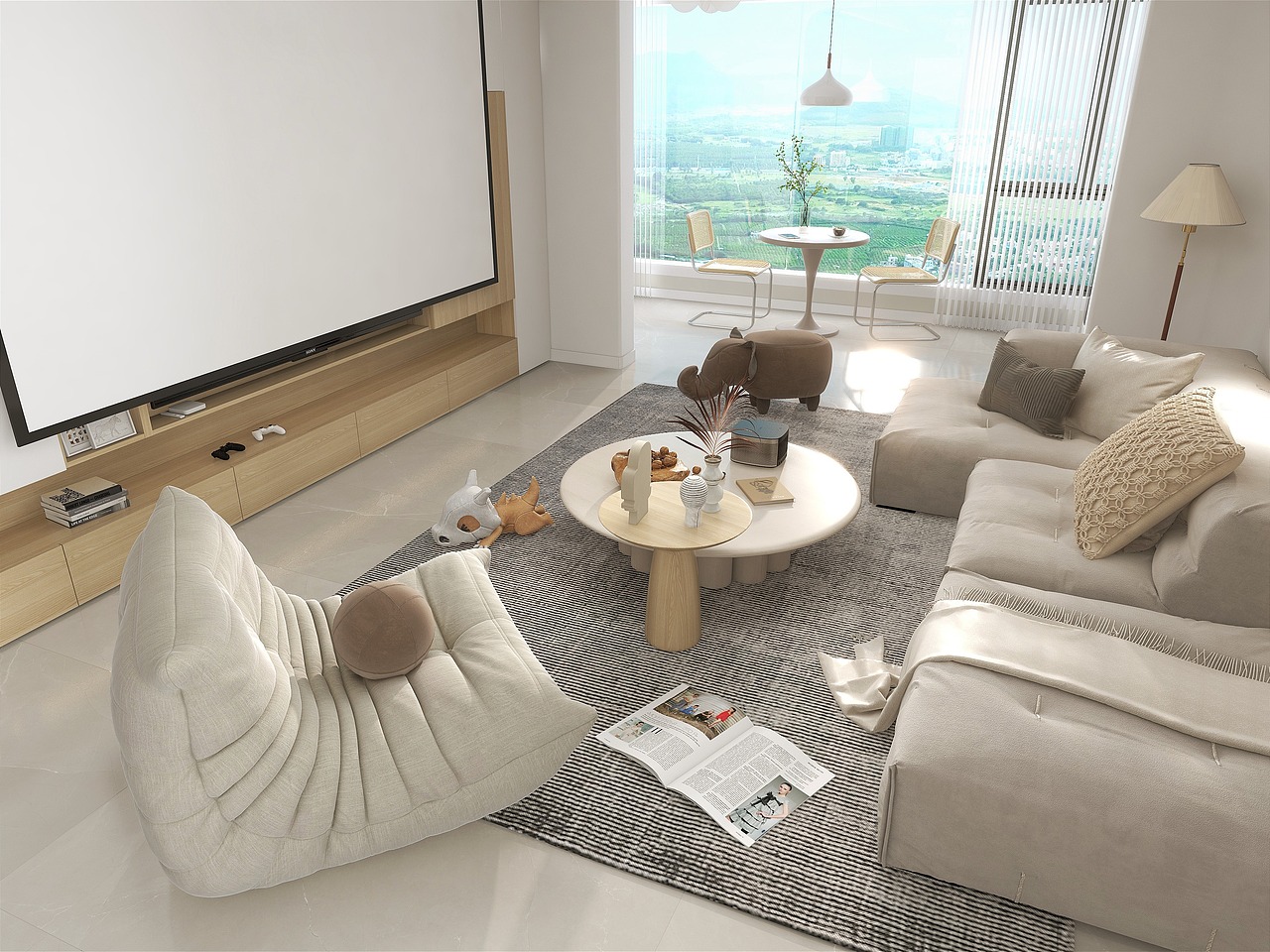 新作分享 | 治愈系简侘寂奶油风（图ZMzM5OTU1NjUy） - 家装设计 - 站酷设计师于境设计原创素材 - 站酷ZCOOL