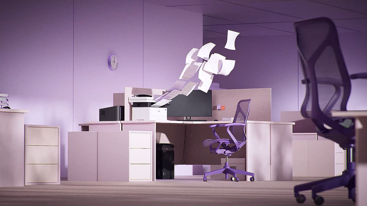疯狂的办公室动画设计