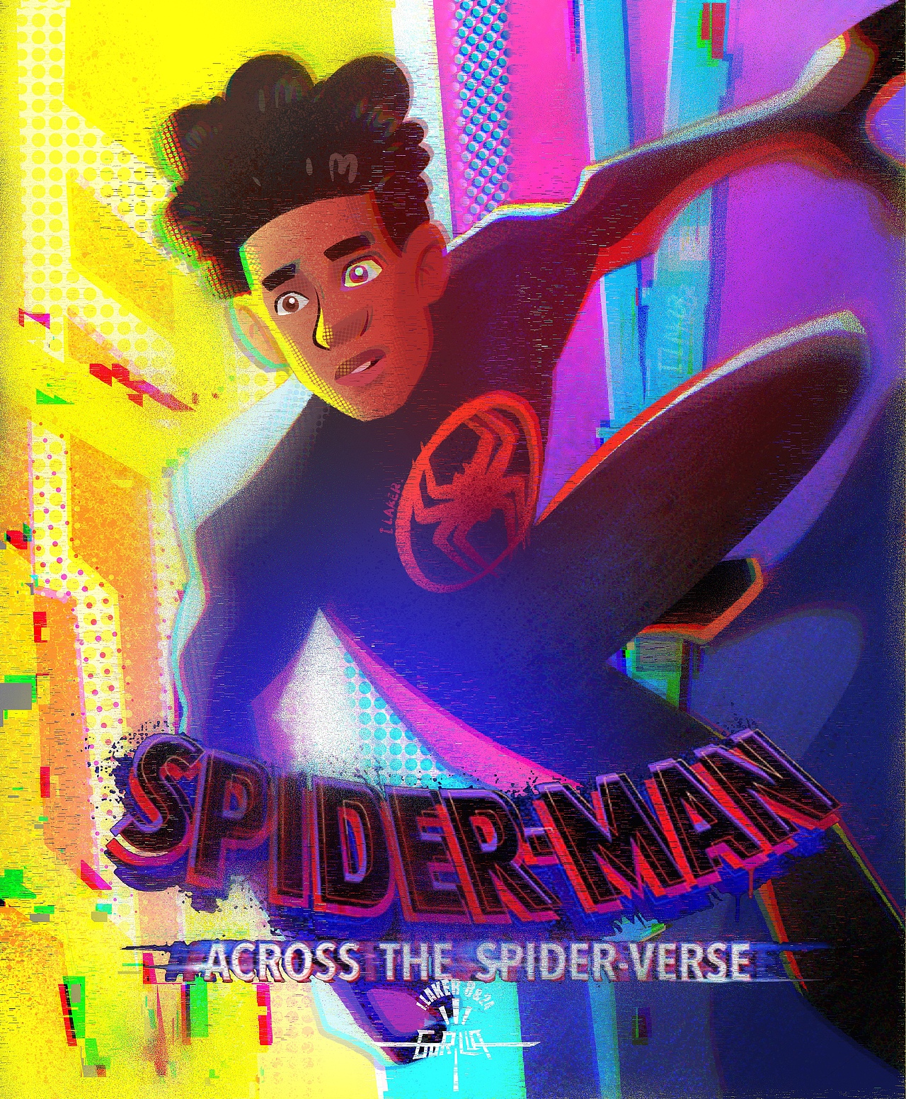 SpiderMan *9 :) 纵横宇宙🕷️（图ZMzQzNzk5NzYw） - 新锐潮流插画 - 站酷设计师ILaker24原创素材 - 站酷ZCOOL