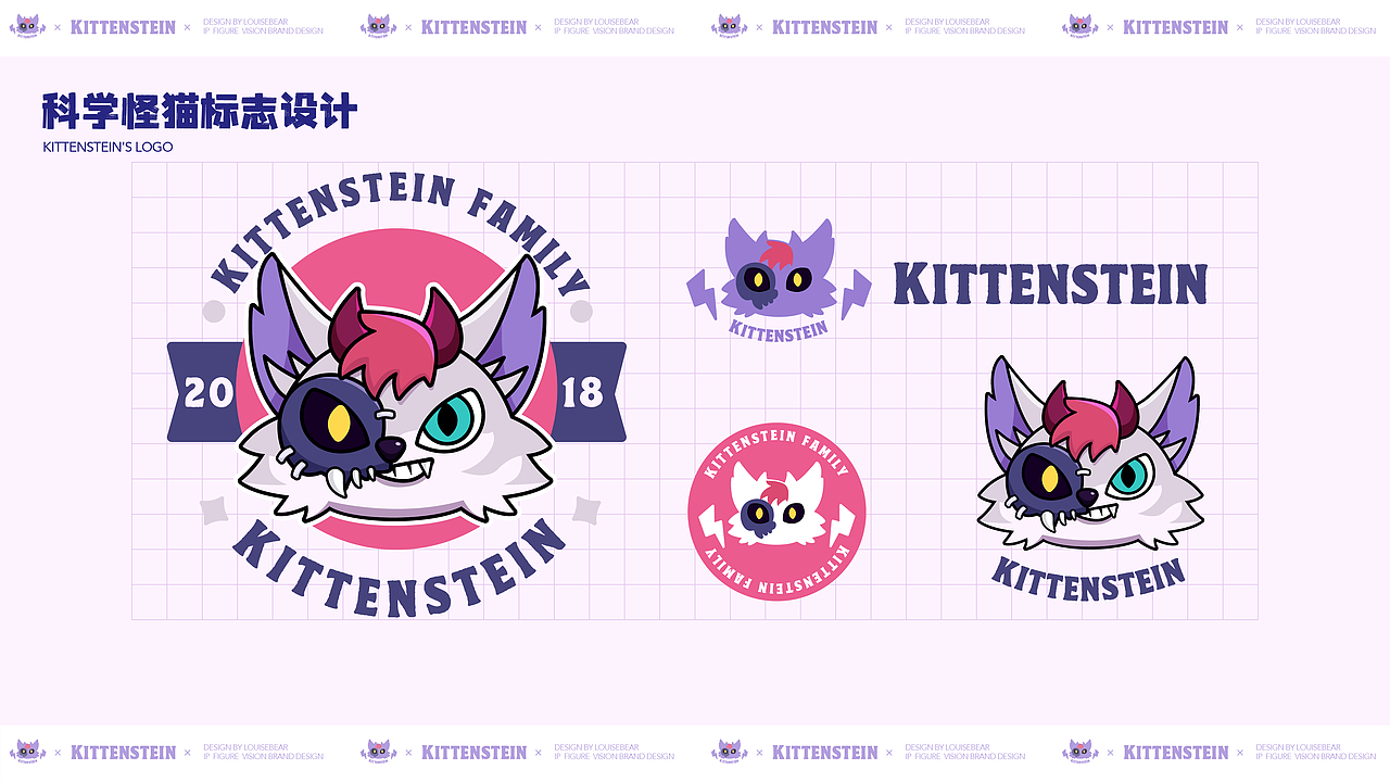 KITTENSTEIN|科学怪猫原创IP品牌设计
