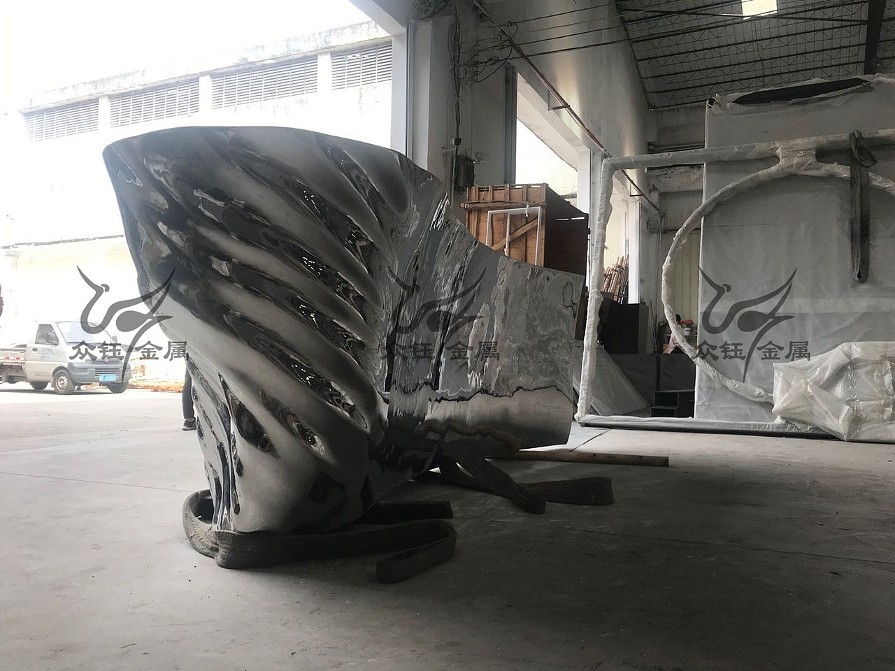 广东佛山异形曲面非标不锈钢吧台接待台定制加工厂家