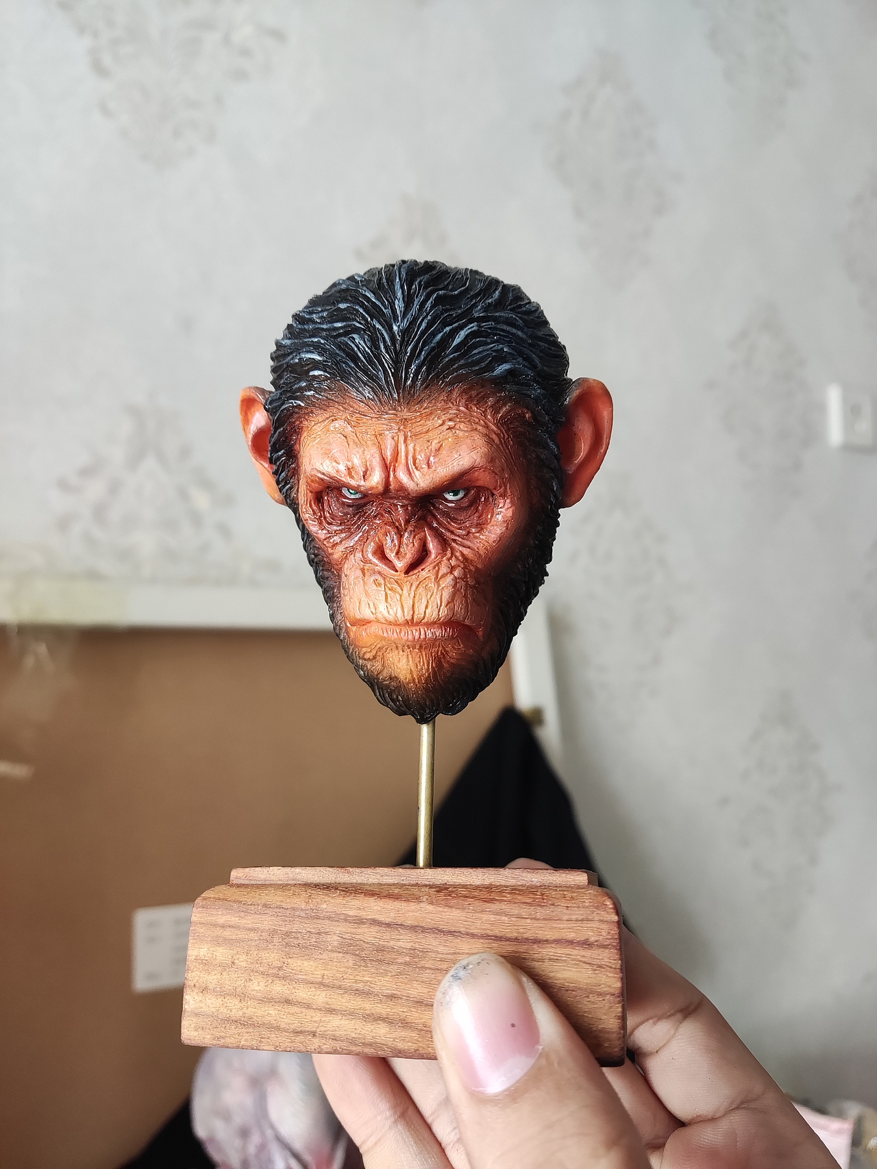 猩球崛起凯撒透雕重涂展示（图ZMzAxMjcyNDMy） - 手办/模玩 - 站酷设计师一心如旧原创素材 - 站酷ZCOOL