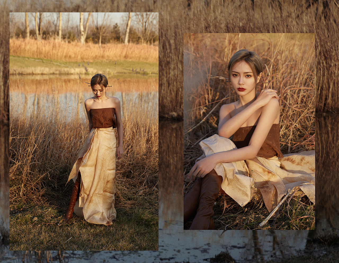 给谢可寅拍的一组宣传片