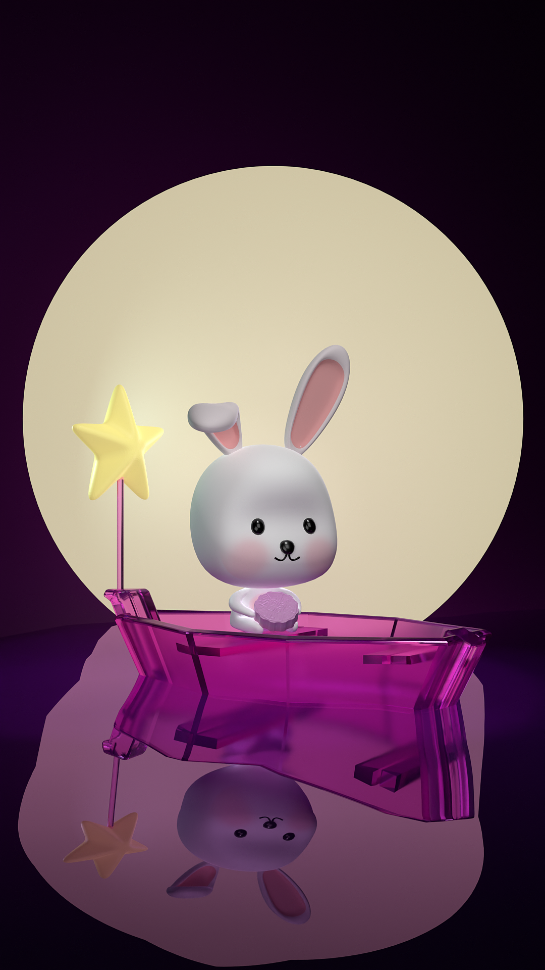 中秋明月兔子（图ZMzUxNjk1Nzgw） - IP形象 - 站酷设计师Z289416649原创素材 - 站酷ZCOOL