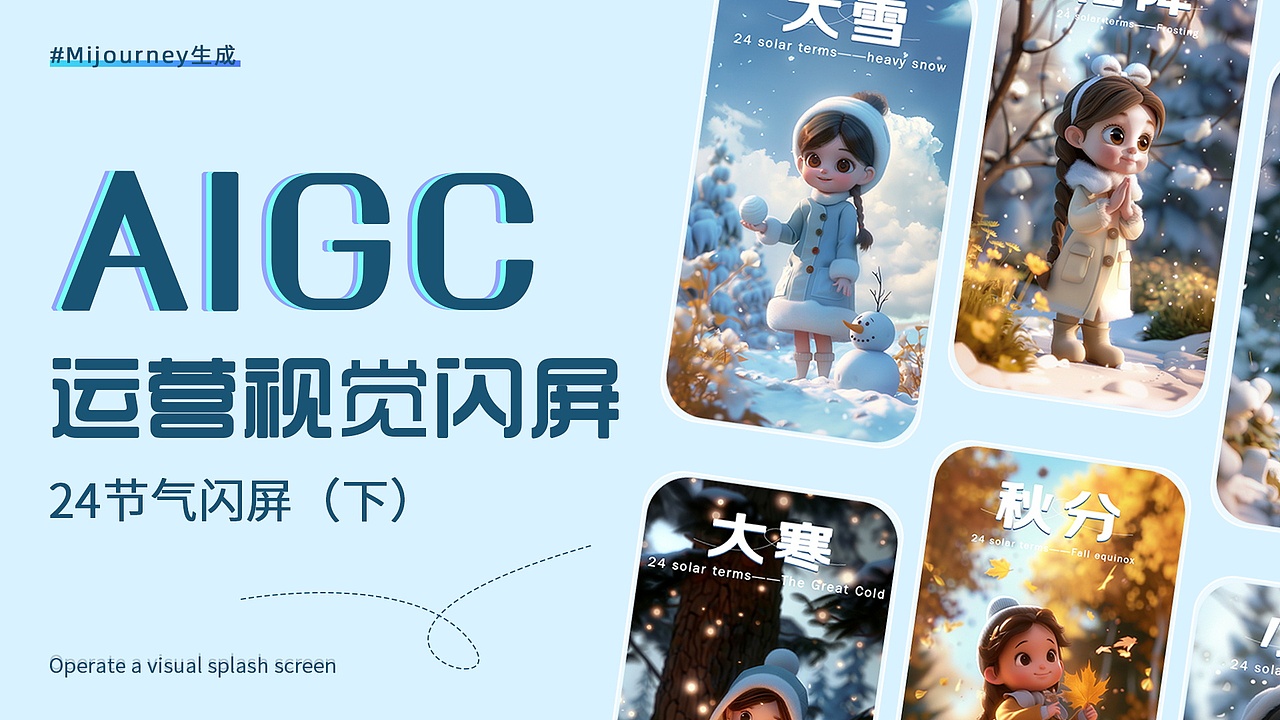 AIGC 运营视觉闪屏