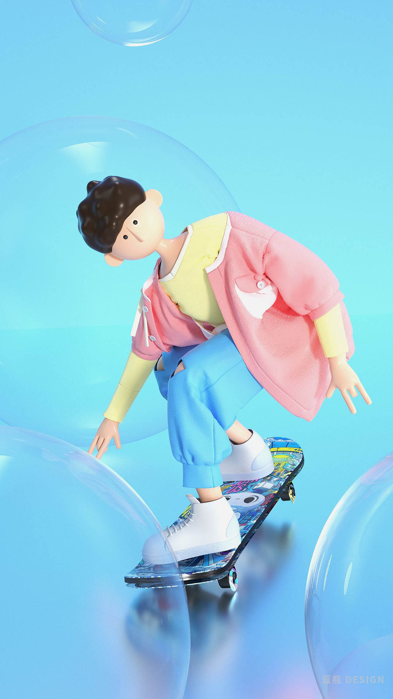 C4D人物IP/MD衣服（图ZMzAxNzU4MDg0） - 人物/生物 - 站酷设计师蓝瓶设计原创素材 - 站酷ZCOOL