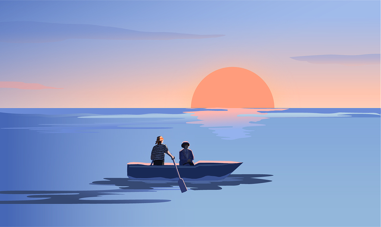 麓湖，一场世界的湾区之旅长图插画（图ZMzQyNDI5ODUy） - 商业插画 - 站酷设计师大业YEAH原创素材 - 站酷ZCOOL