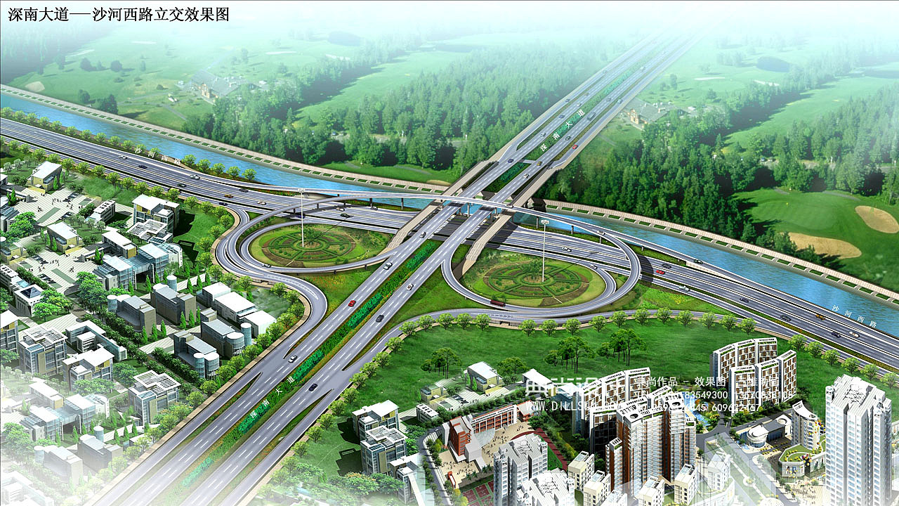 立交桥效果图4