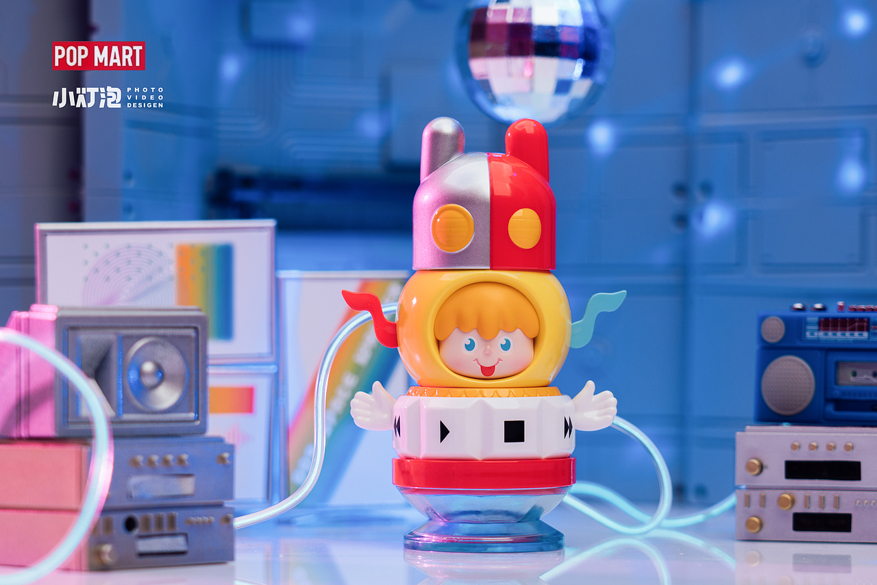 盲盒摄影|泡泡玛特 SPACE WALKER 宇宙音乐会视觉策划