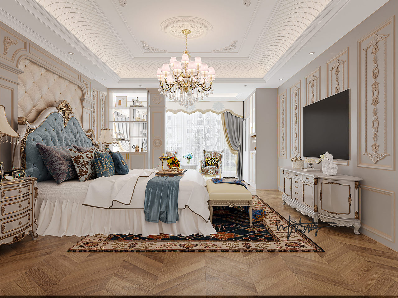 美式别墅设计|沉稳与大气的美式之家