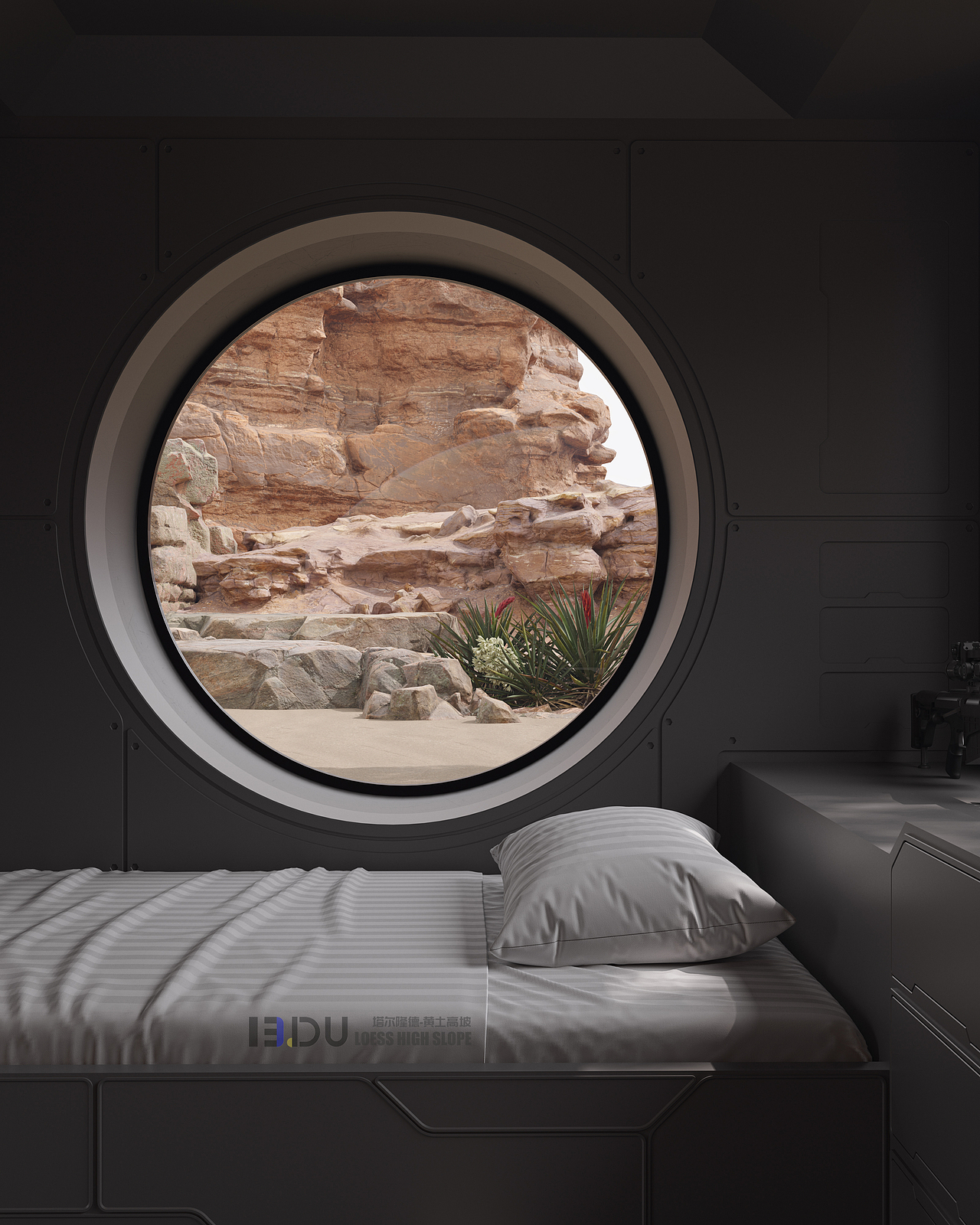 塔尔隆德-黄土高坡 标间篇 和隧道篇（图ZMzA2NjQ1NTQw） - 家装设计 - 站酷设计师霸都THES原创素材 - 站酷ZCOOL