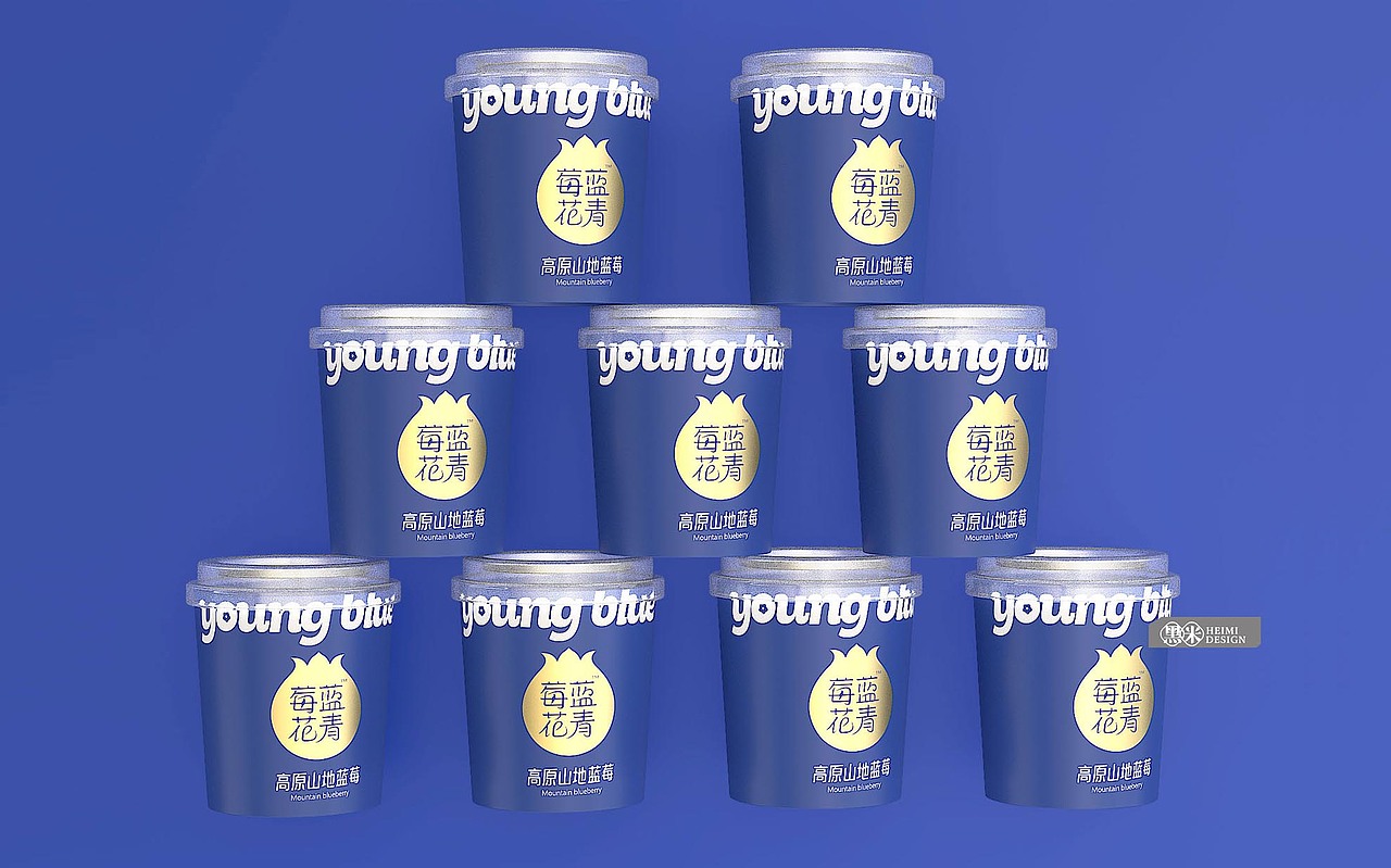 蓝莓品牌与包装整体设计 莓蓝花青（图ZMzI5NTI3MTUy） - 包装 - 站酷设计师黑米品牌设计原创素材 - 站酷ZCOOL