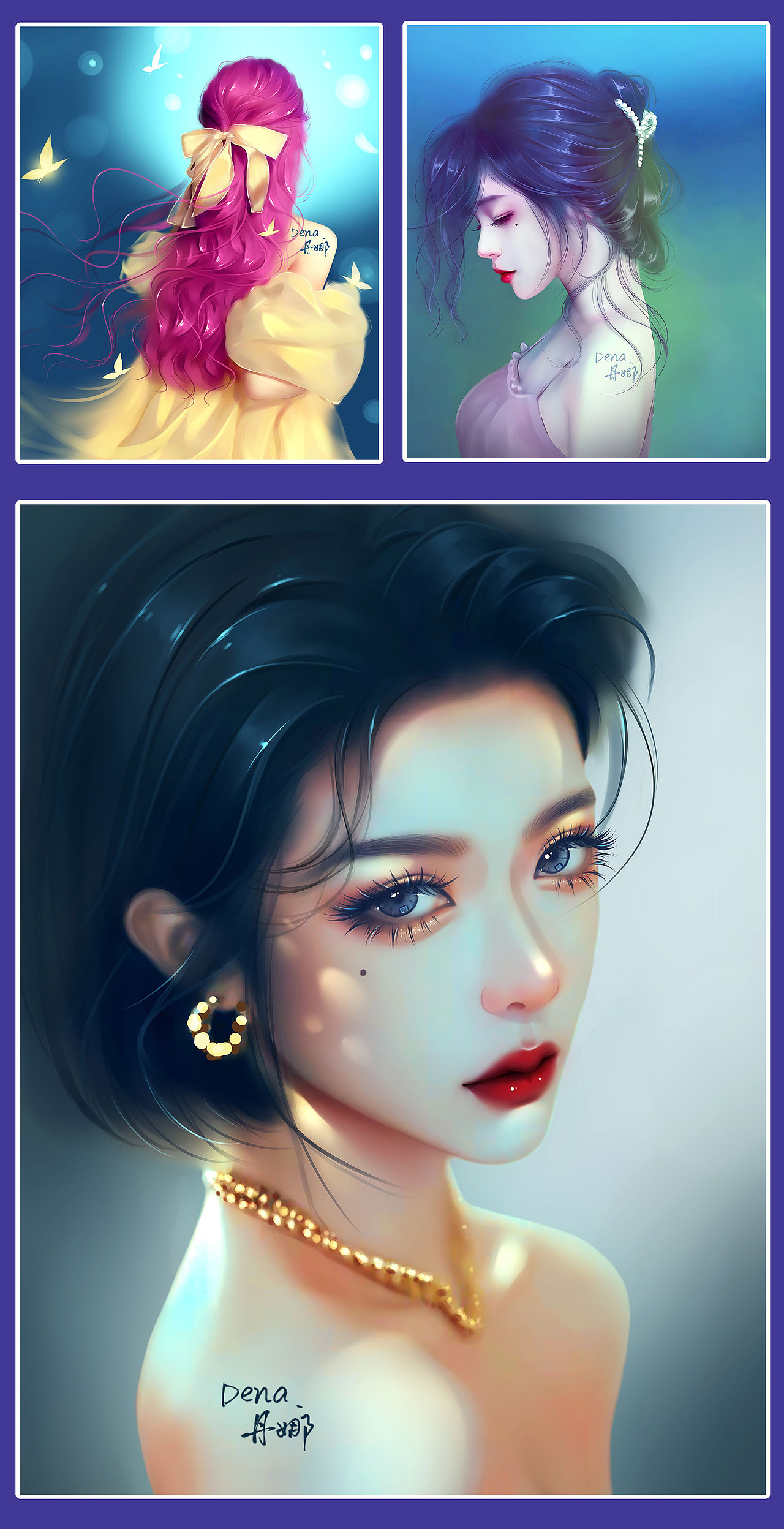 一个画渣的执念-Dena丹娜（图ZMzE4NzMxODMy） - 艺术插画 - 站酷设计师Dena丹娜原创素材 - 站酷ZCOOL