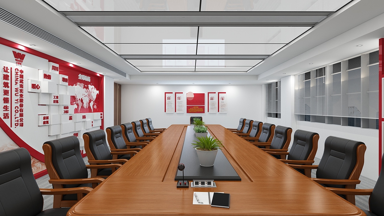 标准化党建会议室（图ZMzE1MjQ1MTg4） - 展陈设计 - 站酷设计师MOHTONK原创素材 - 站酷ZCOOL