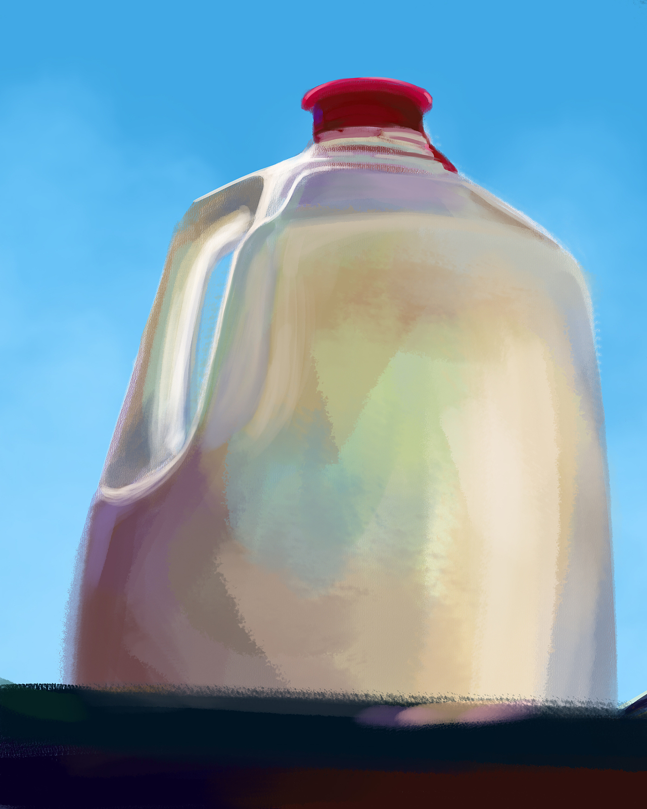 6—绘画星球打卡—白瓶子