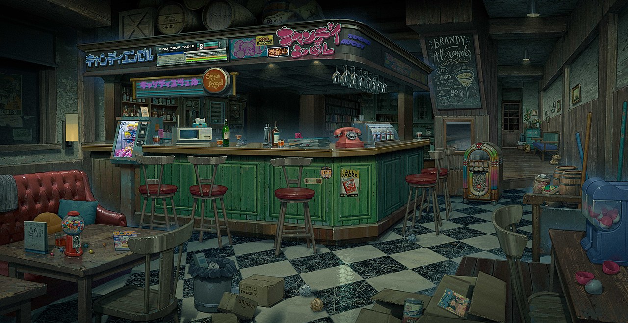 酒吧设计（图ZMzM5ODE0NTg4） - 游戏原画 - 站酷设计师YuRaYuT原创素材 - 站酷ZCOOL