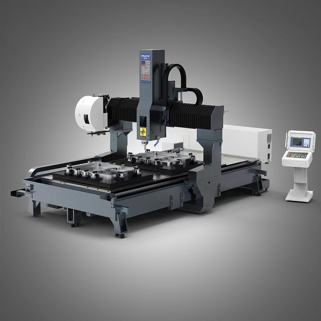 产品效果图渲染 | 普拉迪数控机床产品图（图ZMzM5Mzg1OTE2） - 工业用品/机械 - 站酷设计师麻雀设计原创素材 - 站酷ZCOOL