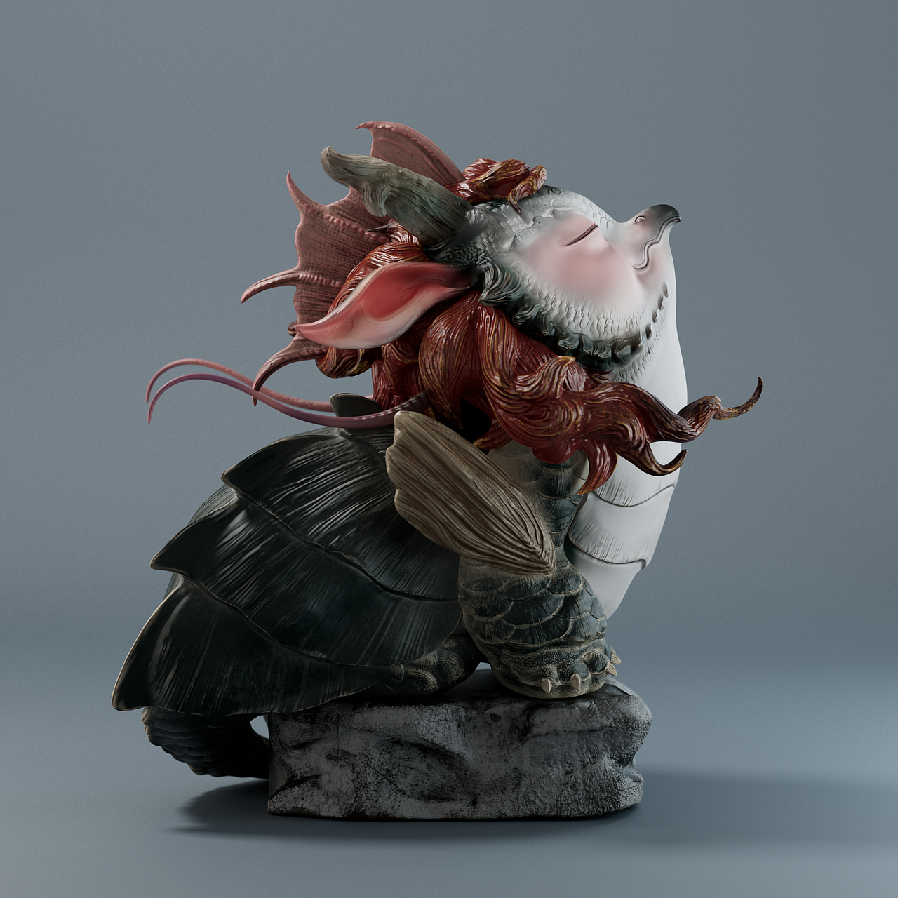 zbrush临摹（图ZMzQ0NTM4MjY4） - 人物/生物 - 站酷设计师半山道人原创素材 - 站酷ZCOOL