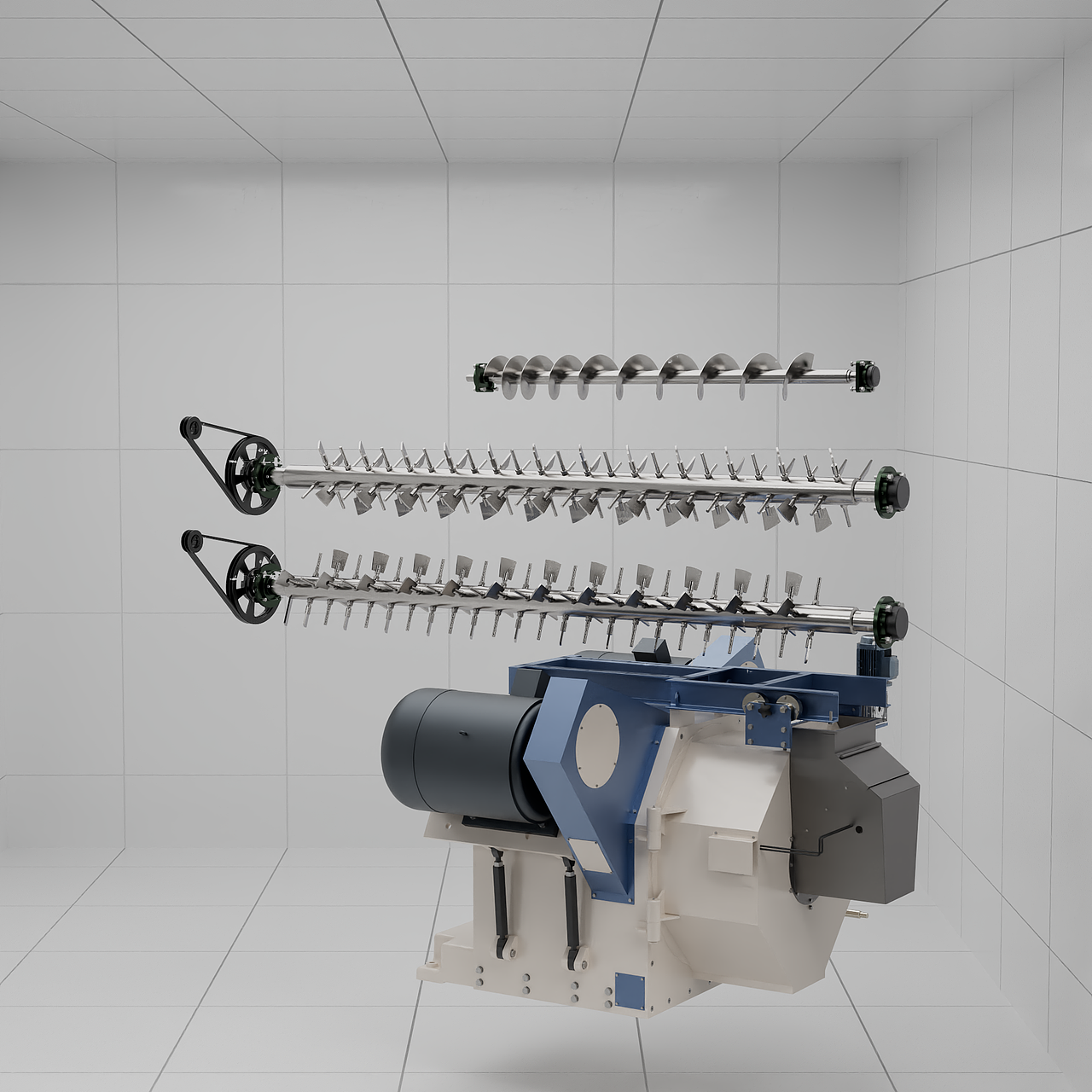 PMV420D系列颗粒饲料压制机产品动画（图ZMzQwOTE1MjU2） - 产品 - 站酷设计师GeorgeHincapie原创素材 - 站酷ZCOOL