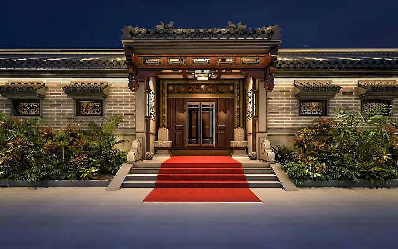 设计美学|中式四合院设计之美