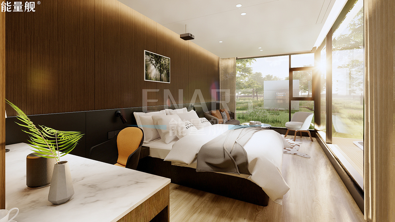 不住公寓,住可移动太空舱高颜值民宿房屋能量舰