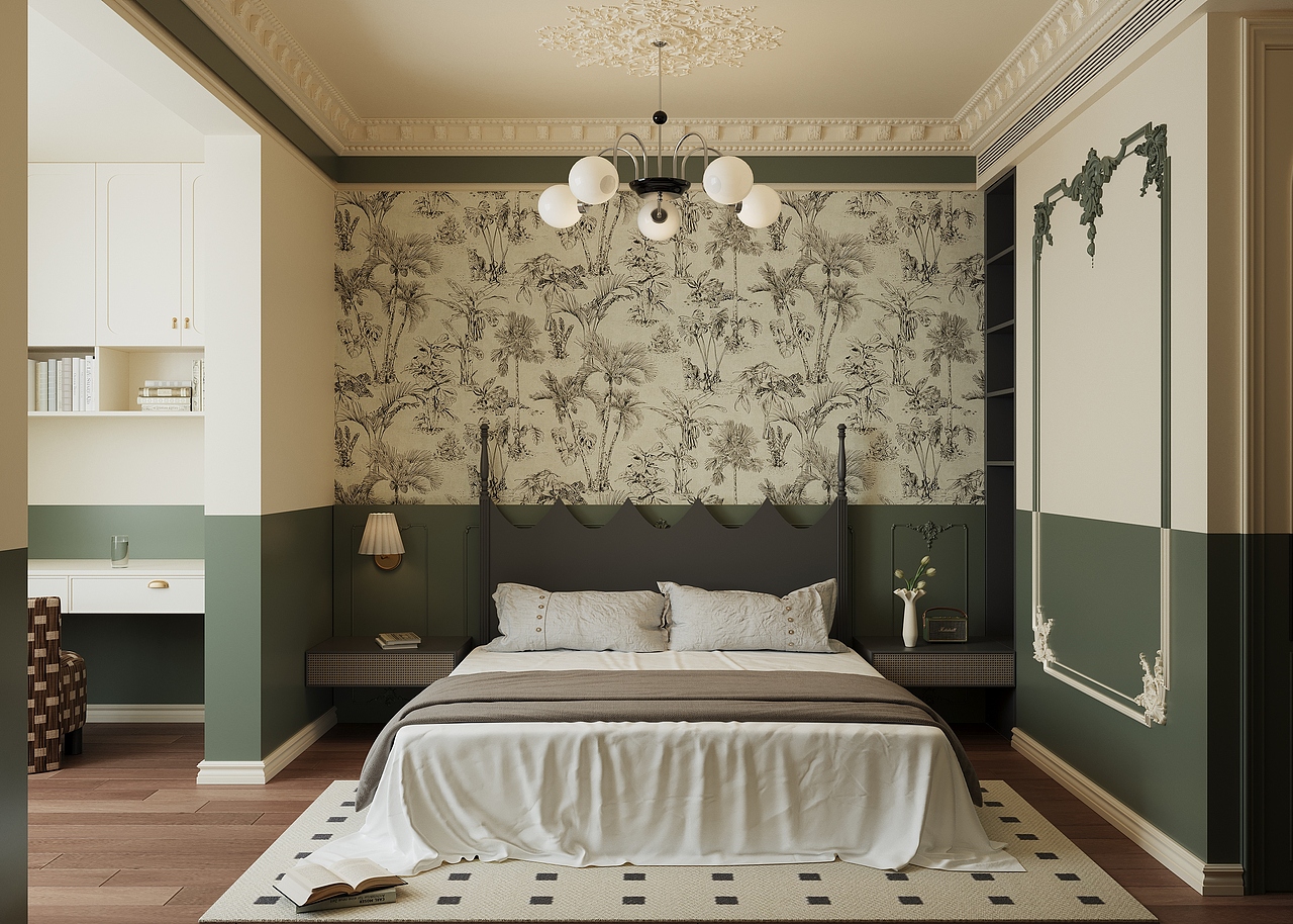 混搭卧室（图ZMzYxMTU3MzA0） - Home Decoration Design - 站酷设计师wwyyhh原创素材 - 站酷ZCOOL