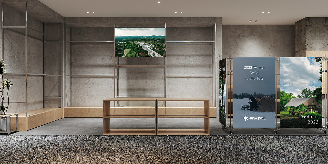 Snow Peak·宁波阪急店 | 魔戏空间设计案例