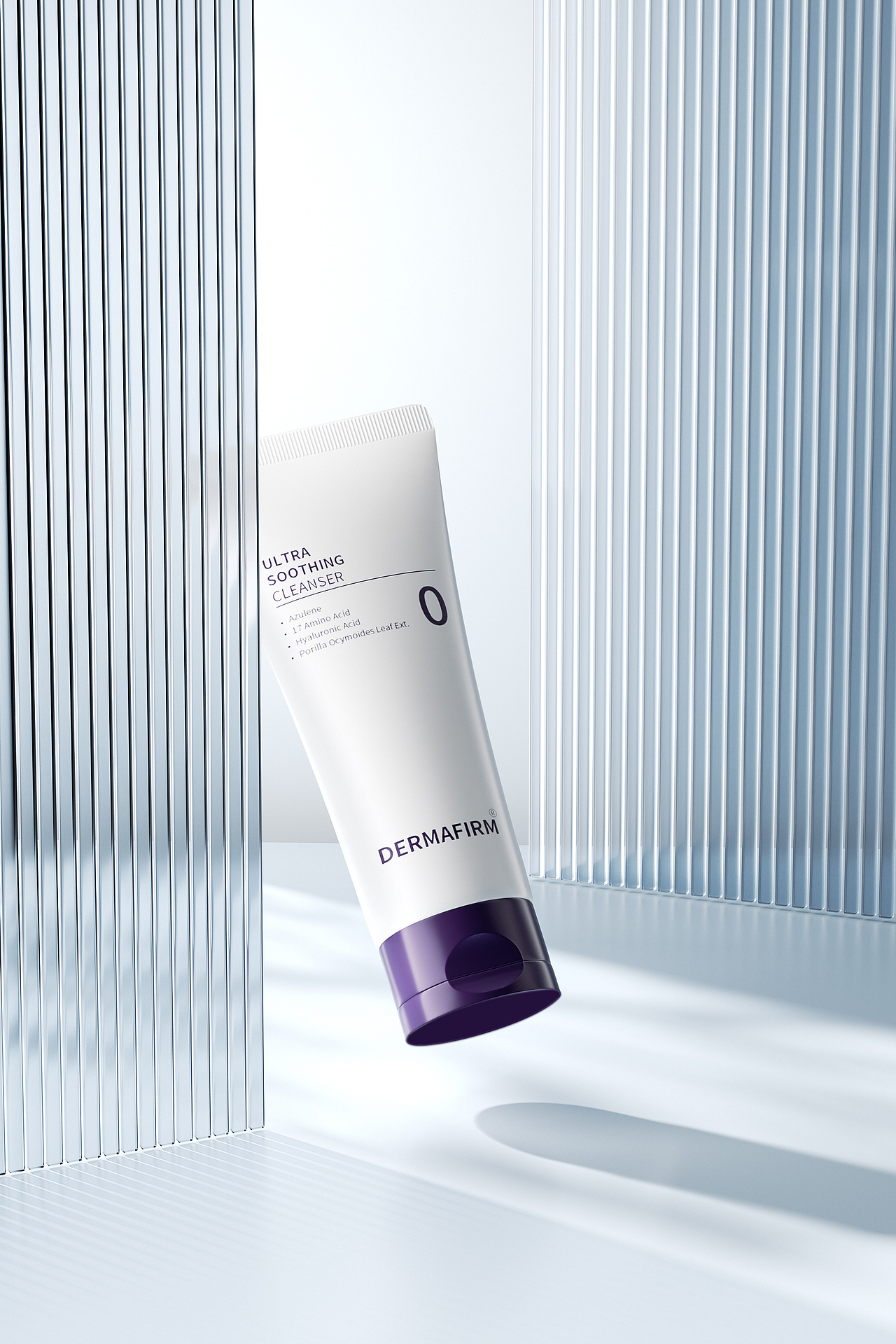 化妆品美妆活动kv场景图渲染图