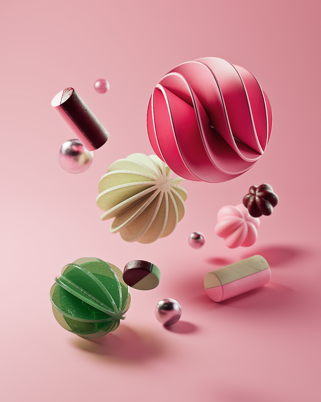 漂浮 • 凝聚 • 散落（图ZMzEzNzE3ODcy） - 其他三维 - 站酷设计师BizcoDesign原创素材 - 站酷ZCOOL