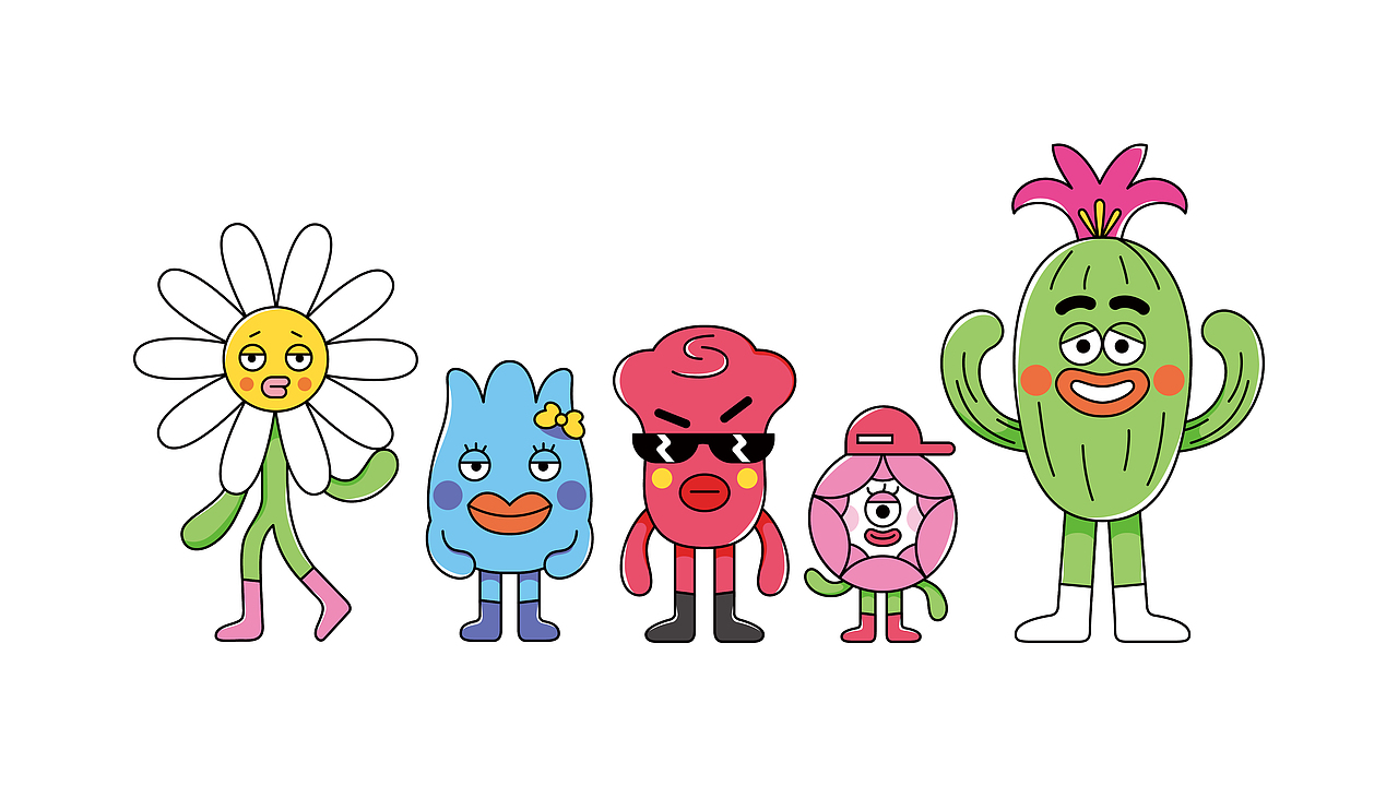 花漾派 IP设计+商业插画+灯饰画（图ZMjM5MTg2MTIw） - 商业插画 - 站酷设计师yawn雯静原创素材 - 站酷ZCOOL