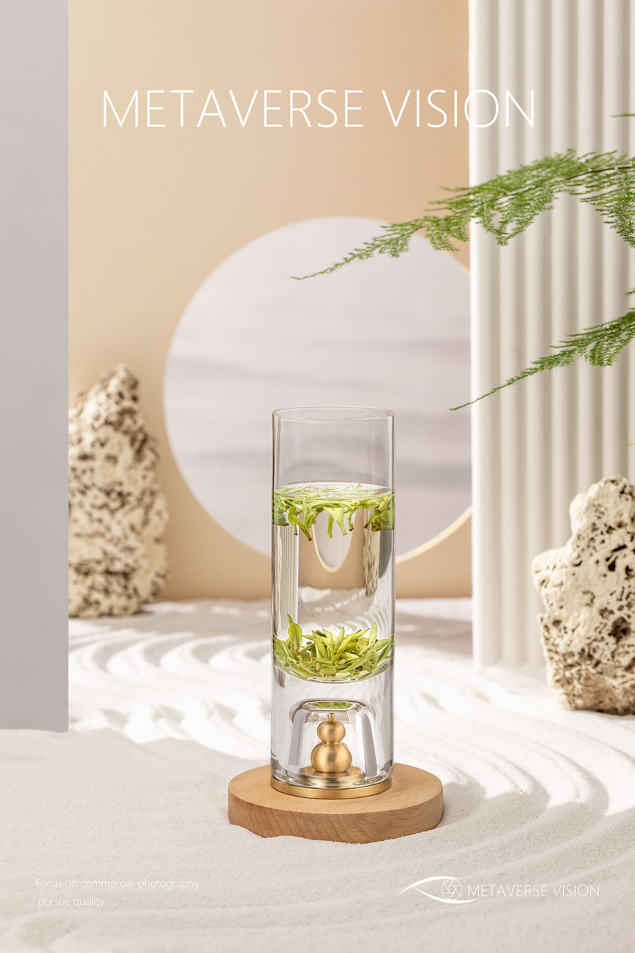 一花一叶一菩提『中式玻璃杯』✖METAVERSE VISION 