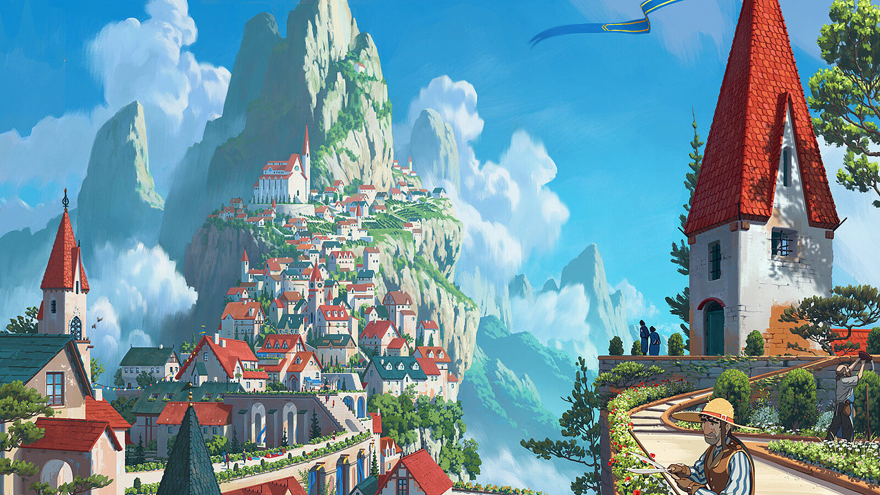 这色彩，爱了爱了（图ZMTc2NjIyNDUy） - 游戏原画 - 站酷设计师魔力漫学院原创素材 - 站酷ZCOOL