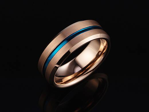 男士戒指 静物摄影