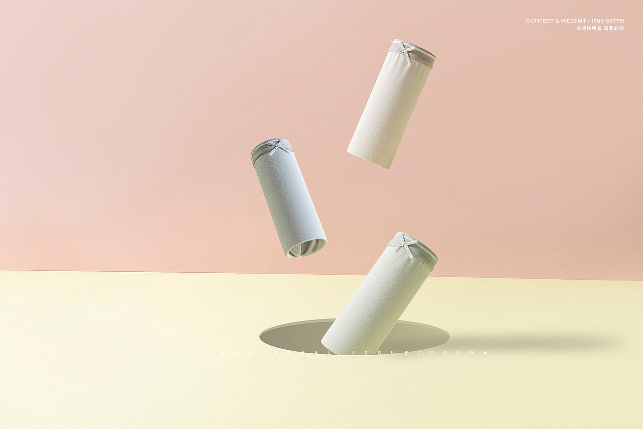 儿童内裤摄影丨云想衣 × 简木视觉 女童内衣 产品摄影