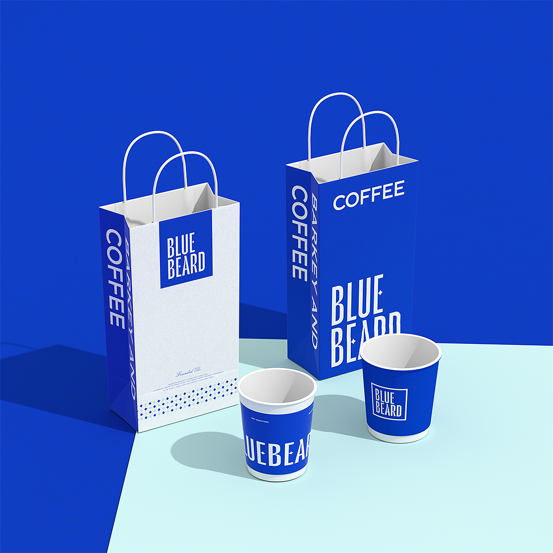 BLUEBEARD烘焙面包品牌全案设计(图ZMjg4MDE3ODI4) - 品牌 - 站酷设计师东临Dolin原创素材 - 站酷ZCOOL