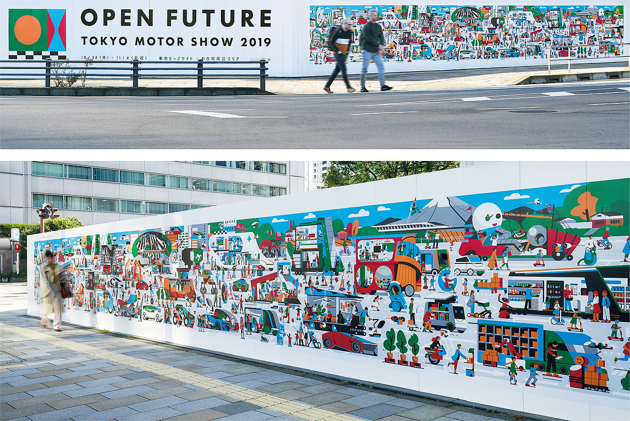 艺峰国际艺术家Aleksandar为日本东京国际车展设计（图ZMjExMTAzODk2） - 品牌 - 站酷设计师AG艺峰国际原创素材 - 站酷ZCOOL