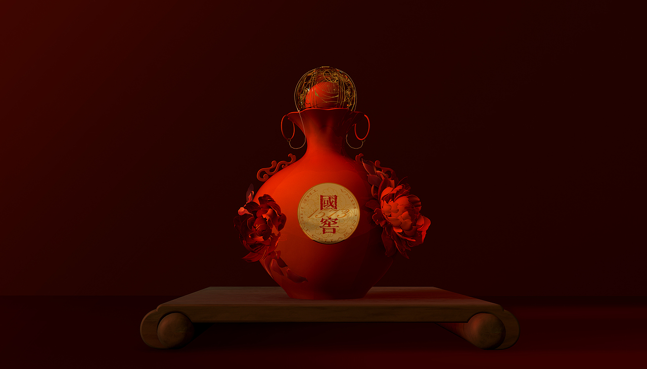 泸州老窖-国窖1573 | 牡丹瓶设计方案