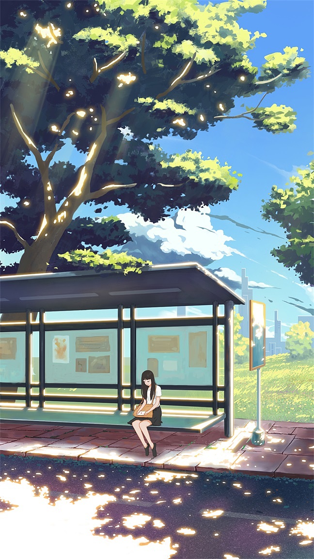 夏日（图ZOTY2NjE1ODA=） - 创作习作 - 站酷设计师幻石zzz原创素材 - 站酷ZCOOL