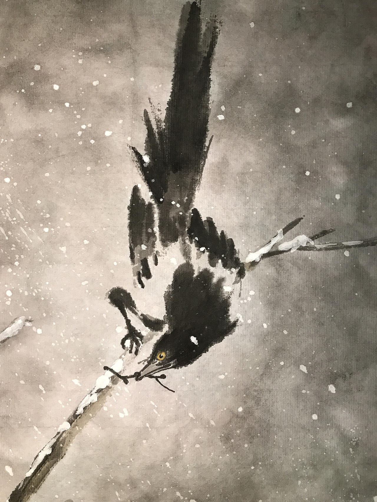 《双喜图》（图ZMjg0MjY2ODMy） - 绘画 - 站酷设计师Z66182399原创素材 - 站酷ZCOOL