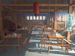 日系場(chǎng)景——客棧