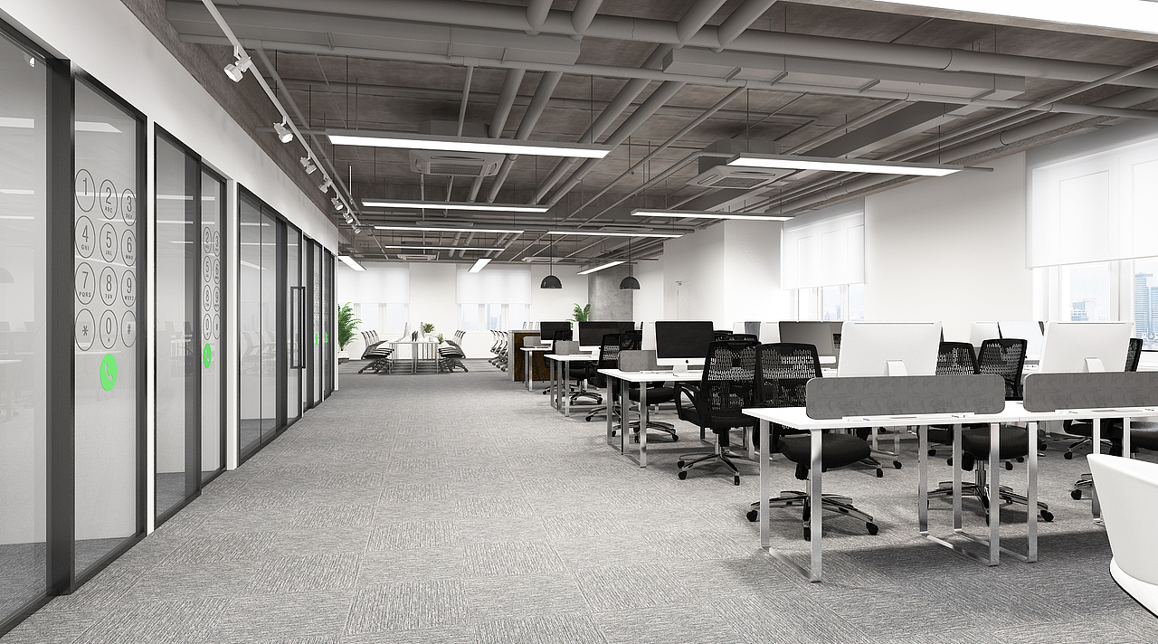 现代简约办公空间设计