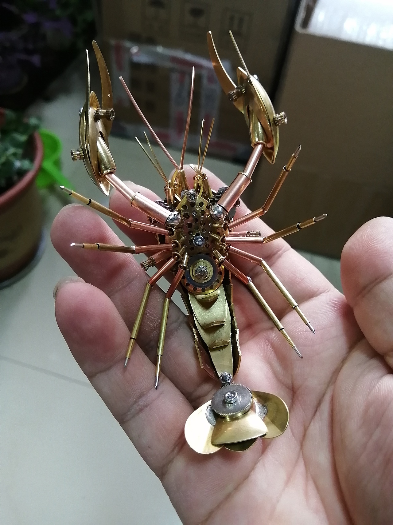 蒸汽朋克机械小龙虾