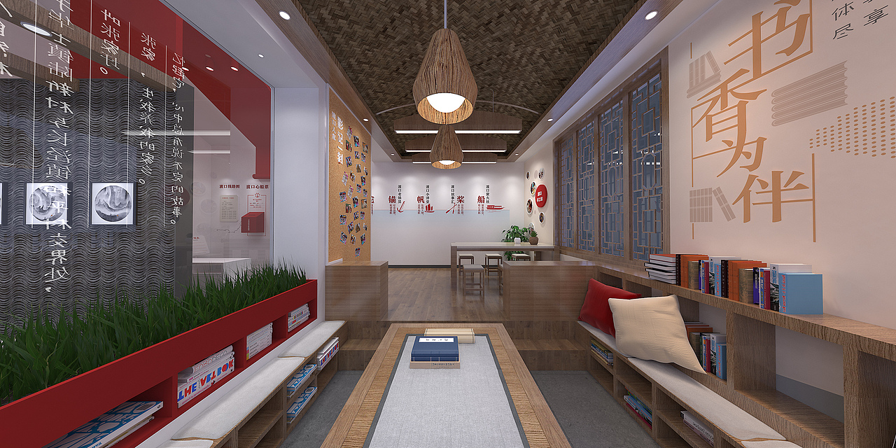 江阴渡口人家先锋驿站（图ZMjUwMjM5MjQ4） - 展陈设计 - 站酷设计师时差设计原创素材 - 站酷ZCOOL