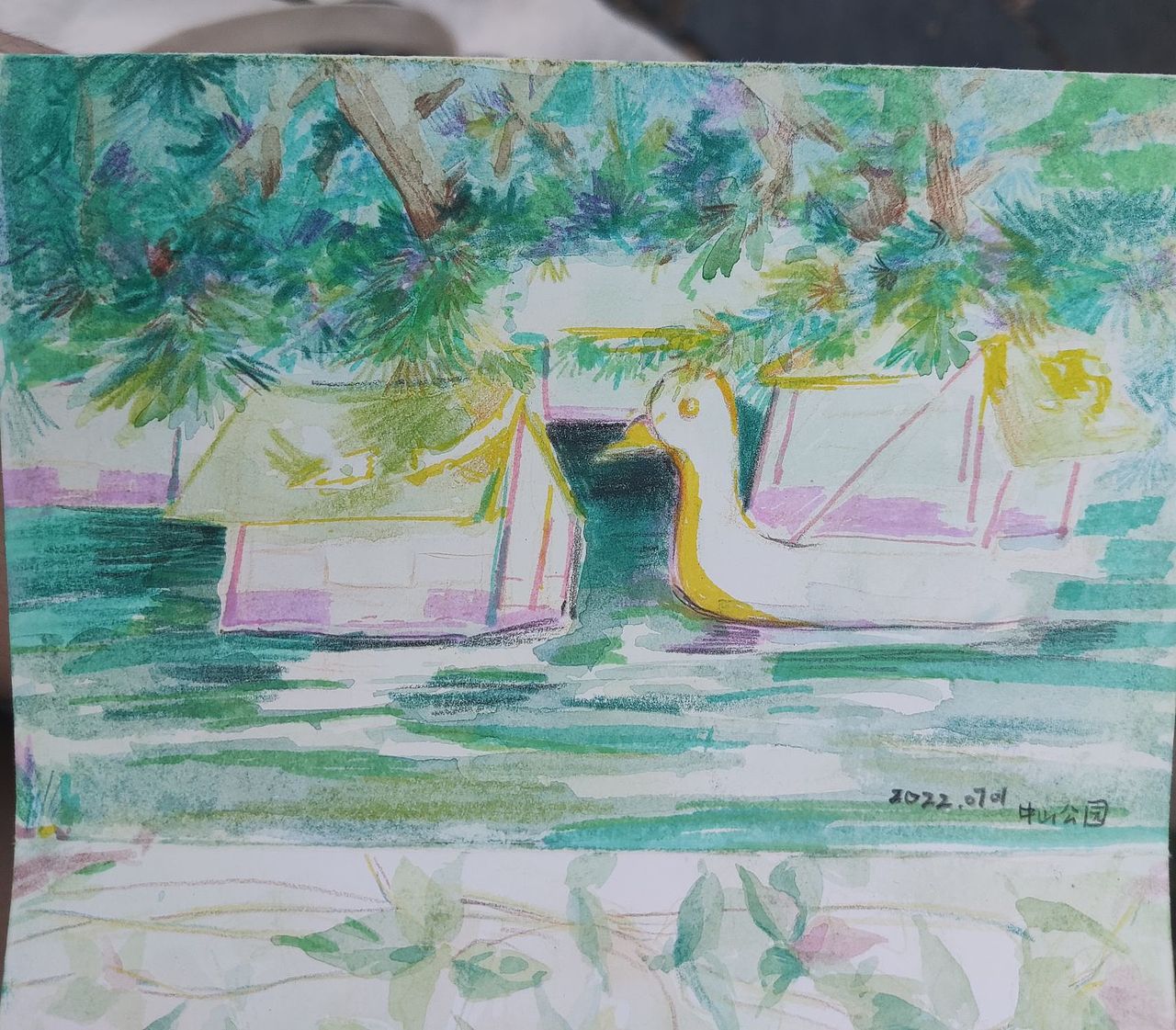 2022下半年写生合集